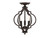 Meridian - M60055ORB - Three Light Semi-Flush Mount - Msemi - Oil Rubbed Bronze
