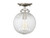 Msemi One Light Semi-Flush Mount (M60056BN)