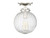 Msemi One Light Semi-Flush Mount (M60056PN)