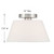 Three Light Semi-Flush Mount (M60077BN)
