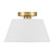 One Light Semi-Flush Mount (M60077NB)