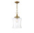 Meridian - M70019NB - One Light Pendant - Mpend - Natural Brass
