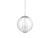 Meridian - M70060CH - Three Light Pendant - Mpend - Chrome