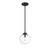 Meridian - M70067MBK - One Light Pendant - Mpend - Matte Black