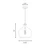 Mmin2 One Light Pendant (M70078ORB)