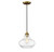 Meridian - M70080NB - One Light Mini Pendant - Mmin2 - Natural Brass
