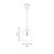 Mpend One Light Pendant (M70081BN)