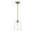 Meridian - M70081NB - One Light Pendant - Mpend - Natural Brass