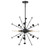 Meridian - M7027MBK - Five Light Pendant - Matte Black