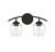 Mbath Two Light Bathroom Vanity Light (M80031MBK)