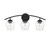 Mbath Three Light Bathroom Vanity Light (M80032MBK)