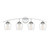 Meridian - M80033CH - Four Light Bathroom Vanity - Mbath - Chrome
