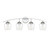 Mbath Four Light Bathroom Vanity (M80033CH)