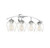 Mbath Four Light Bathroom Vanity (M80033CH)