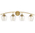 Mbath Four Light Bathroom Vanity (M80033NB)