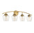 Mbath Four Light Bathroom Vanity Light (M80033NB)