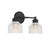 Mbath Two Light Bathroom Vanity Light (M80034MBK)