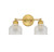 Mbath Two Light Bathroom Vanity (M80034NB)