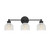 Meridian - M80035MBK - Three Light Bathroom Vanity - Mbath - Matte Black