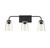 Meridian - M80044MBK - Three Light Bathroom Vanity Light - Mbath - Matte Black