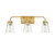 Mbath Three Light Bathroom Vanity Light (M80044NB)