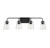 Mbath Four Light Bathroom Vanity (M80045MBK)