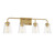 Mbath Four Light Bathroom Vanity (M80045NB)