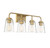 Mbath Four Light Bathroom Vanity (M80045NB)