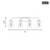 Mbath Four Light Bathroom Vanity (M80045NB)