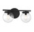 Two Light Bathroom Vanity (M80046MBK)