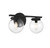 Two Light Bathroom Vanity Light (M80046MBK)