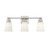 Meridian - M80055BN - Three Light Bathroom Vanity - Brushed Nickel