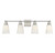 Meridian - M80056BN - Four Light Bathroom Vanity - Brushed Nickel