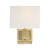 Meridian - M90009NB - One Light Wall Sconce - Mscon - Natural Brass
