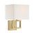 Mscon One Light Wall Sconce (M90009NB)