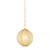 Mitzi - H1091701S-AGB - One Light Pendant - Bernadine - Aged Brass