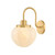 Mitzi - H1093101-AGB - One Light Wall Sconce - Kristen - Aged Brass