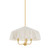 Mitzi - H1109803-AGB - Three Light Pendant - Shivonne - Aged Brass