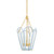 Mitzi - H1132703-AGB/SAO - Three Light Lantern - Clarisse - Aged Brass