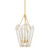 Mitzi - H1132703-AGB/SBQ - Three Light Lantern - Clarisse - Aged Brass