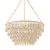 Mitzi - H805805-AGB - Five Light Chandelier - Tiffany - Aged Brass