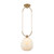Troy Lighting - F7510-PBR - One Light Pendant - Jove - Patina Brass