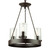 Artcraft - AC10003 - Three Light Chandelier - Menlo Park - Oil Rubbed Bronze