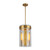 Artcraft - AC10051BR - Three Light Pendant - Dahlia - Brushed Brass