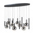 Artcraft - AC5004BK - LED Pendant - Modella - Black