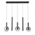 Artcraft - AC5006BK - LED Island Pendant - Modella - Black