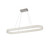 Artcraft - AC5054BN - LED Island Pendant - Chevron - Brushed Nickel