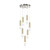 Artcraft - AC5107BN - LED Chandelier - Zara - Brushed Nickel