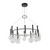 Artcraft - AC6852BK - LED Chandelier - Terra - Black