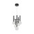 Terra LED Chandelier (AC6855BK)